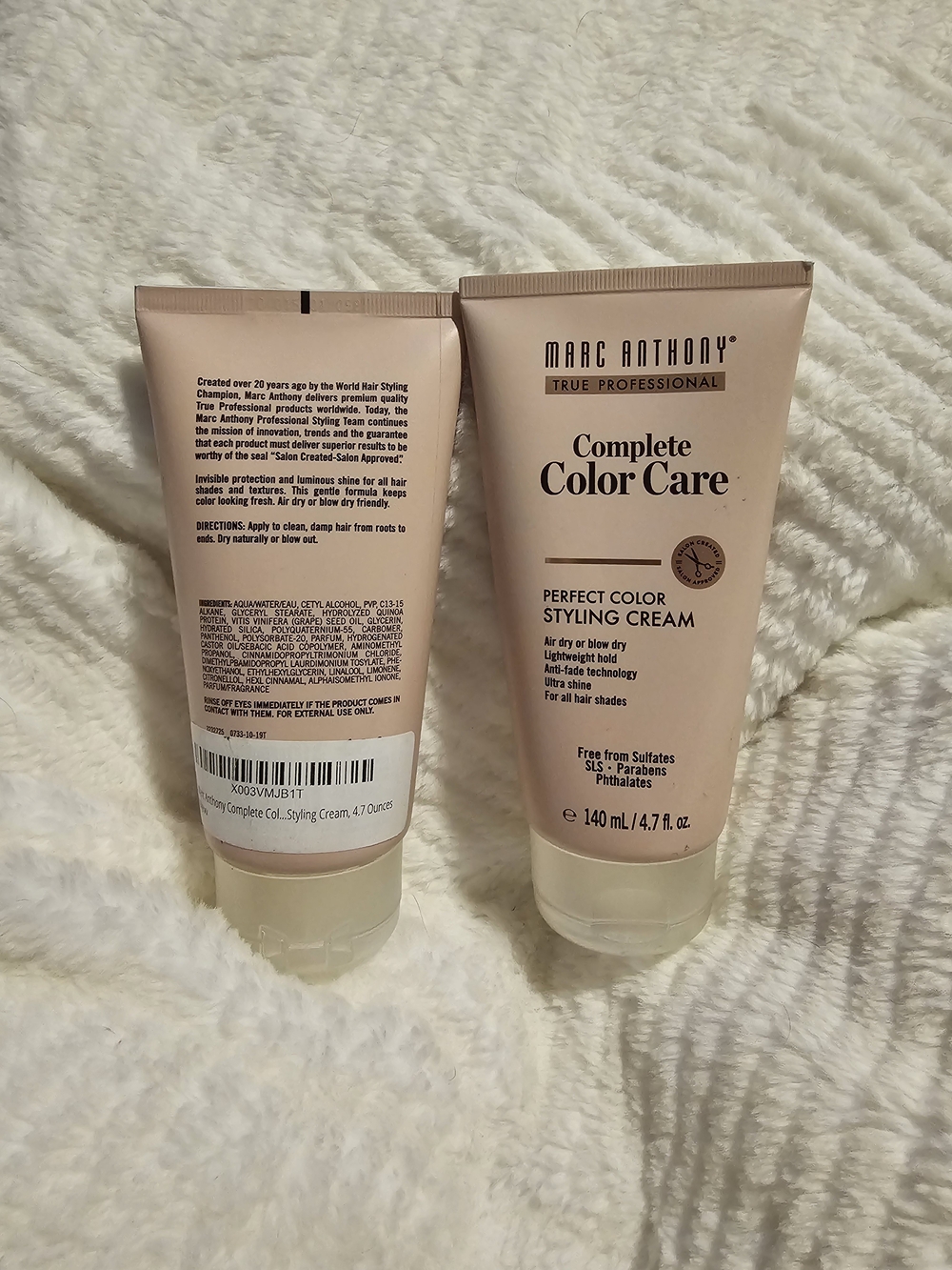 Marc Anthony Complete Color Care Perfect Color Styling Cream 4.7 fl oz Lot of 2